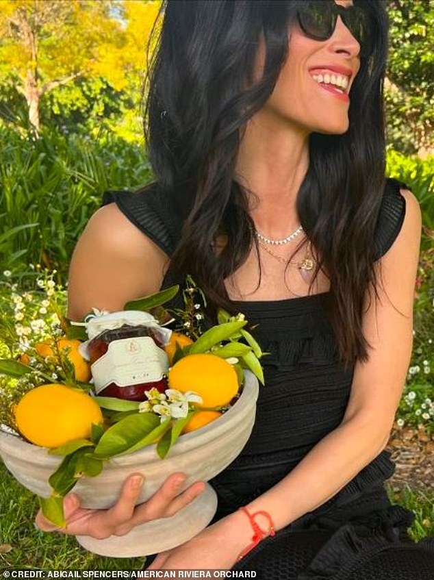 Meghan Markle's close friend and former Suits co-star Abigail Spencer was one of the lucky 50 to receive a limited edition jar of the Duchess' new American Riviera Orchard strawberry jam