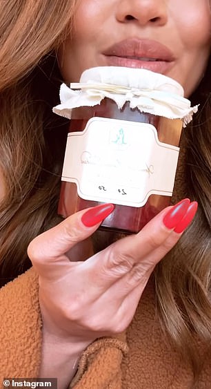 Chrissy Teigen and her husband John Legend were among the A-listers who joined Meghan Markle's select circle of 'jamfluencers' who received a sample of her new product earlier this year