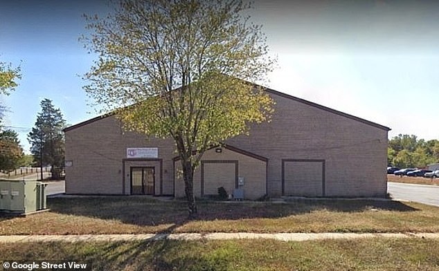 Brooks applied for the PPP loan through his Maryland-based car dealership, Cars Direct, Kingdom Tabernacle (pictured) and a company called Madaro, LLC